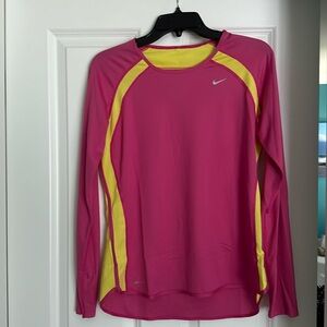 Nike dri-fit long sleeve active top. Size large.
